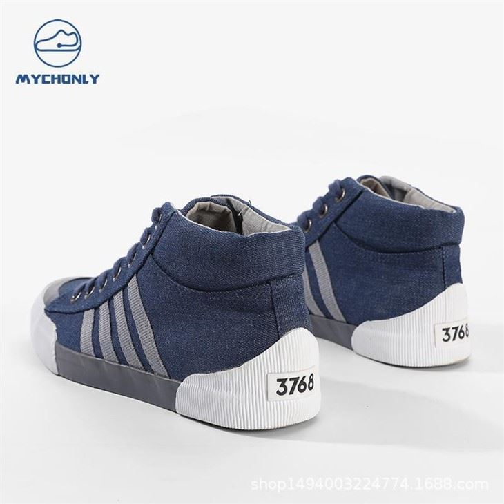 vulcanized sole canvas type sneakers for men